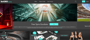 Bet365 HP Free spins